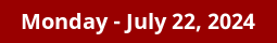 July 22, 2024 Daily Horoscope on DrStandley.com