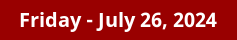 July 26, 2024 Daily Horoscope on DrStandley.com