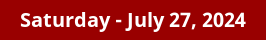 July 27, 2024 Daily Horoscope on DrStandley.com