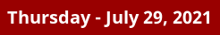 Thursday Daily Horoscope on DrStandley.com