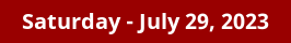 Saturday Daily Horoscope on DrStandley.com
