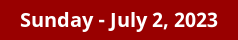 Sunday Daily Horoscope on DrStandley.com