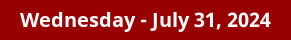 July 31, 2024 Daily Horoscope on DrStandley.com
