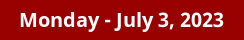 Monday Daily Horoscope on DrStandley.com