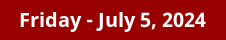 July 5, 2024 Daily Horoscope on DrStandley.com