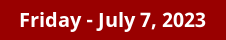 Friday Daily Horoscope on DrStandley.com