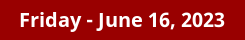 Friday Daily Horoscope on DrStandley.com