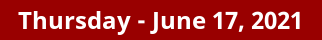 Thursday Daily Horoscope on DrStandley.com