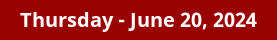 June 20, 2024 Daily Horoscope on DrStandley.com