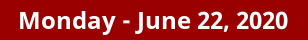 Monday Daily Horoscope on DrStandley.com