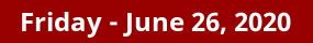 Friday Daily Horoscope on DrStandley.com