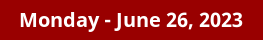 Monday Daily Horoscope on DrStandley.com