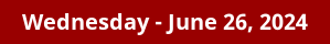 June 26, 2024 Daily Horoscope on DrStandley.com