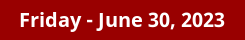 Friday Daily Horoscope on DrStandley.com