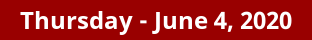 Thursday Daily Horoscope on DrStandley.com