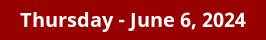 June 6, 2024 Daily Horoscope on DrStandley.com