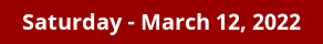 Saturday Daily Horoscope on DrStandley.com