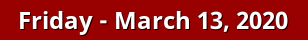 Friday Daily Horoscope on DrStandley.com