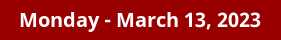Monday Daily Horoscope on DrStandley.com