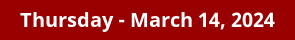 March 14, 2024 Daily Horoscope on DrStandley.com