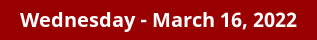 Wednesday Daily Horoscope on DrStandley.com