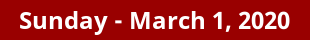 Sunday Daily Horoscope on DrStandley.com