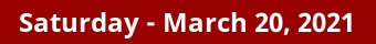 Saturday Daily Horoscope on DrStandley.com