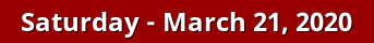 Saturday Daily Horoscope on DrStandley.com
