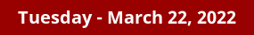 Tuesday Daily Horoscope on DrStandley.com