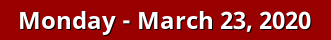 Monday Daily Horoscope on DrStandley.com