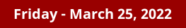 Friday Daily Horoscope on DrStandley.com