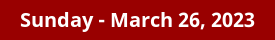 Sunday Daily Horoscope on DrStandley.com