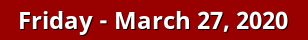 Friday Daily Horoscope on DrStandley.com