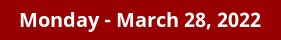 Monday Daily Horoscope on DrStandley.com