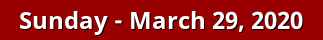 Sunday Daily Horoscope on DrStandley.com