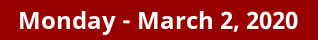 Monday Daily Horoscope on DrStandley.com