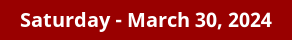 March 30, 2024 Daily Horoscope on DrStandley.com