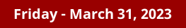 Friday Daily Horoscope on DrStandley.com