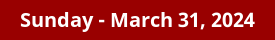 March 31, 2024 Daily Horoscope on DrStandley.com
