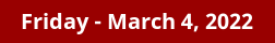 Friday Daily Horoscope on DrStandley.com