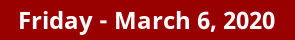 Friday Daily Horoscope on DrStandley.com