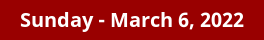 Sunday Daily Horoscope on DrStandley.com