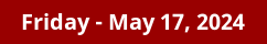 May 17, 2024 Daily Horoscope on DrStandley.com