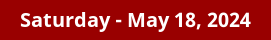 May 18, 2024 Daily Horoscope on DrStandley.com