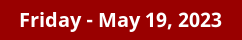 Friday Daily Horoscope on DrStandley.com