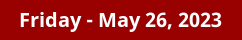 Friday Daily Horoscope on DrStandley.com