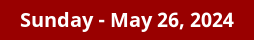 May 26, 2024 Daily Horoscope on DrStandley.com