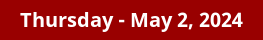 May 2, 2024 Daily Horoscope on DrStandley.com
