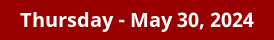 May 30, 2024 Daily Horoscope on DrStandley.com
