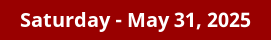May 31, 2025 Daily Horoscope on DrStandley.com